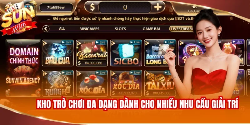 SUNWIN ⭐ Link Tải sunwintt.com Không Chặn Chính Thức 16 Kho trò chơi đa dạng dành cho nhiều nhu cầu giải trí